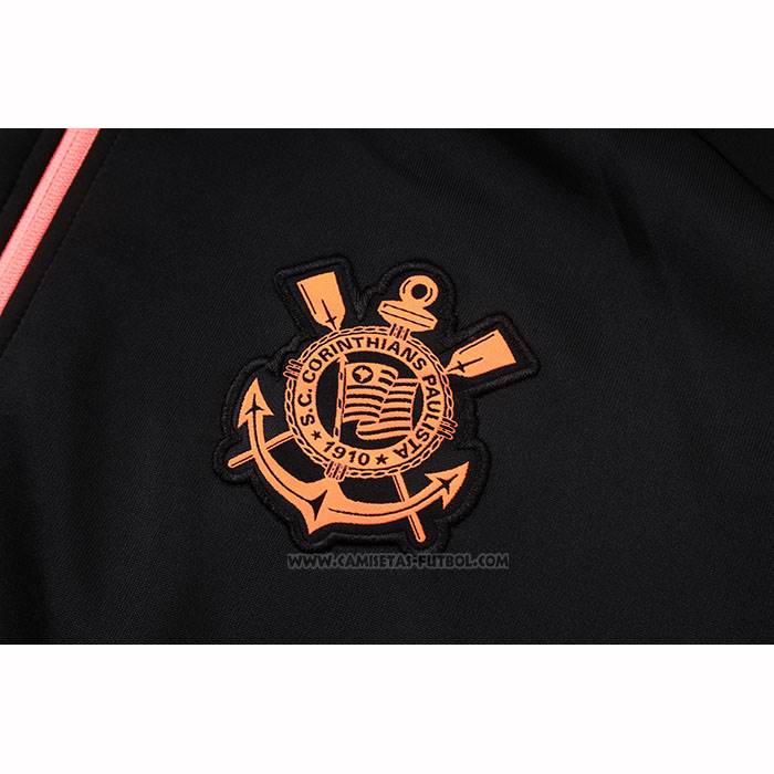 Chaqueta del Corinthians 2025-2026 Negro Naranja